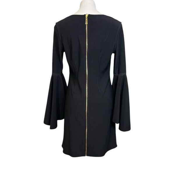 Laundry by Shelli Segal reversible dress size 4-6/Med black‎ multicolor - Picture 5 of 6